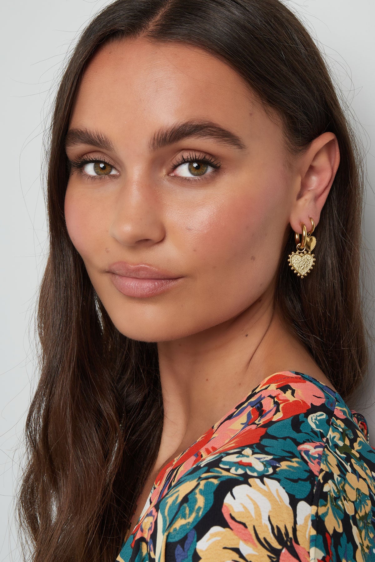 Love hoops earrings