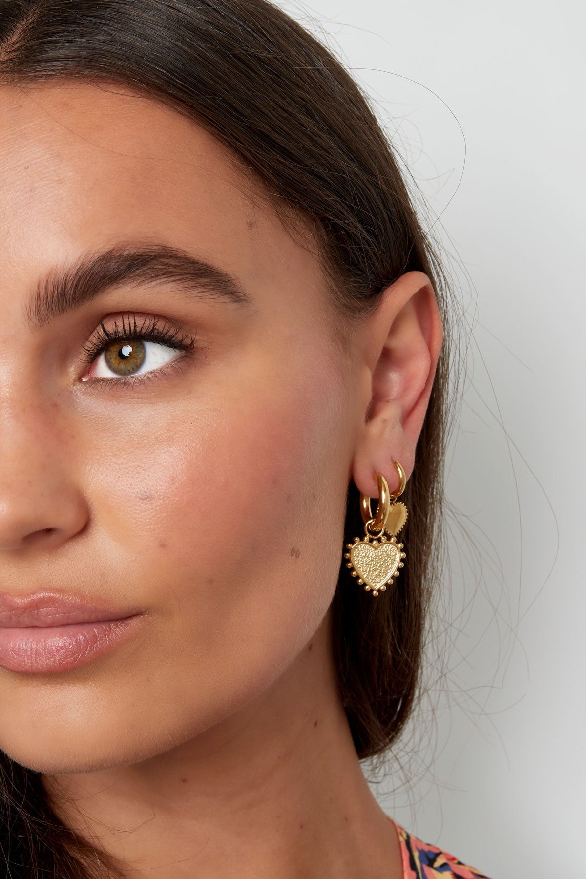 Love hoops earrings