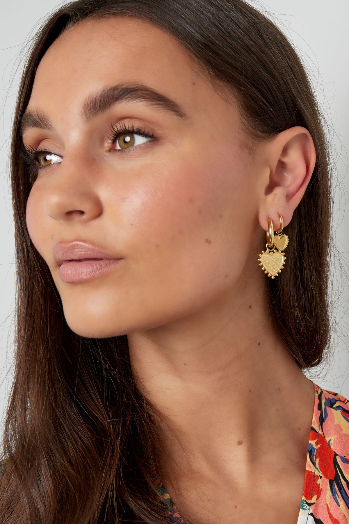 Love hoops earrings