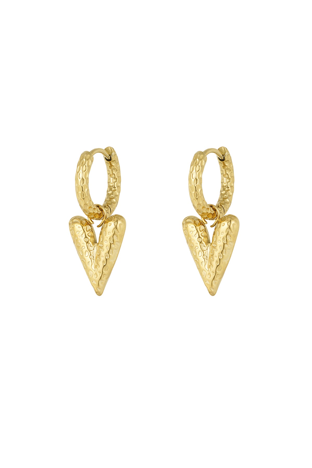Gold diaries earrings