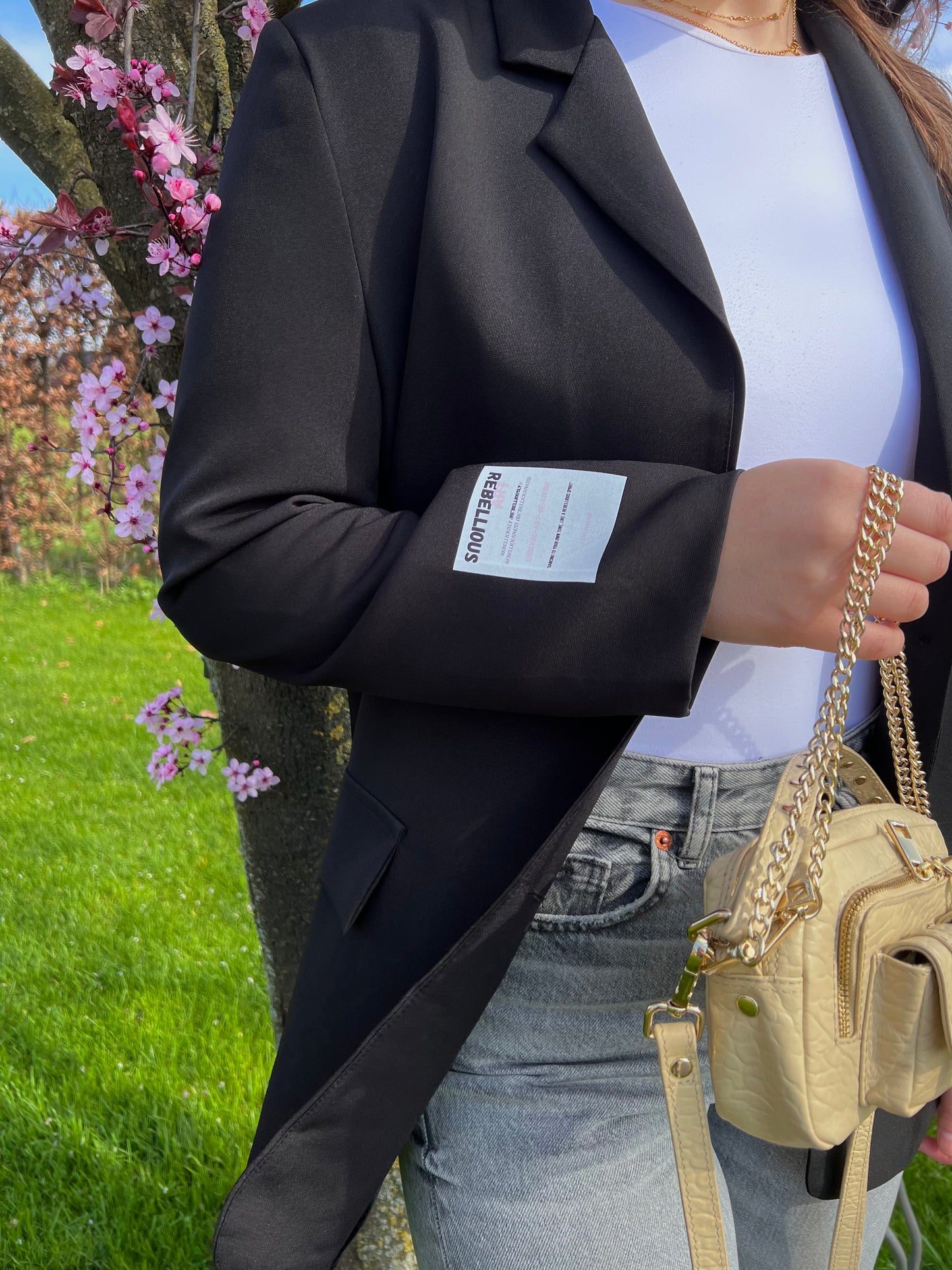 Blazer Rebellious Zwart