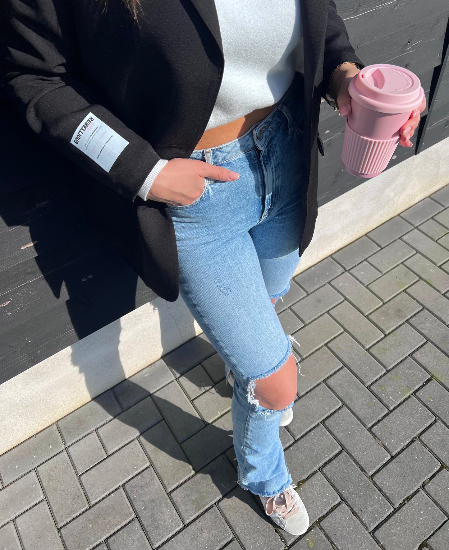 Blazer Rebellious Zwart