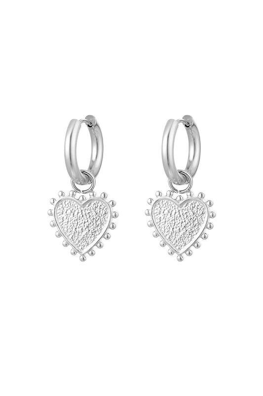 Love hoops earrings