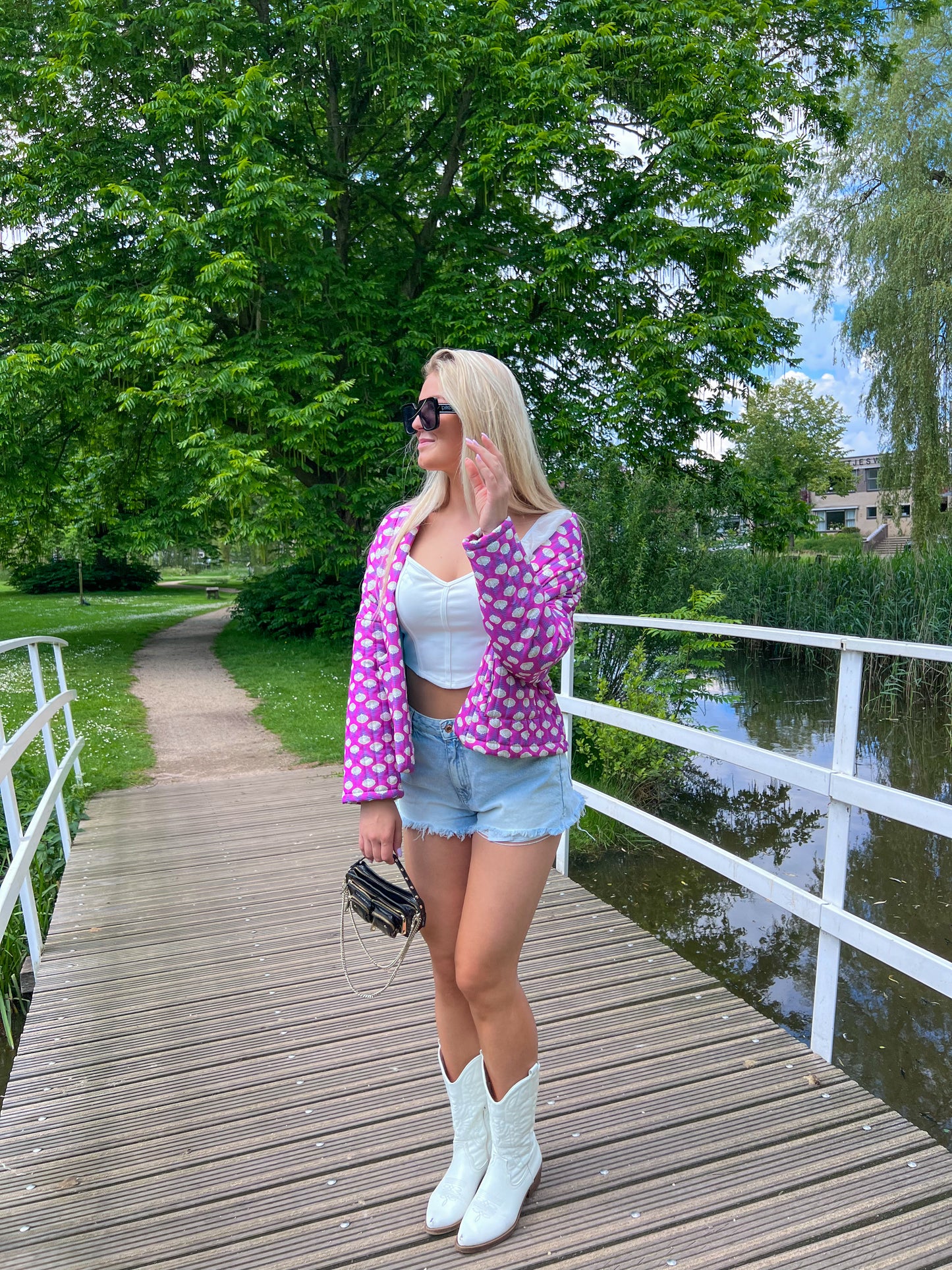 Dramatic Pink jacket